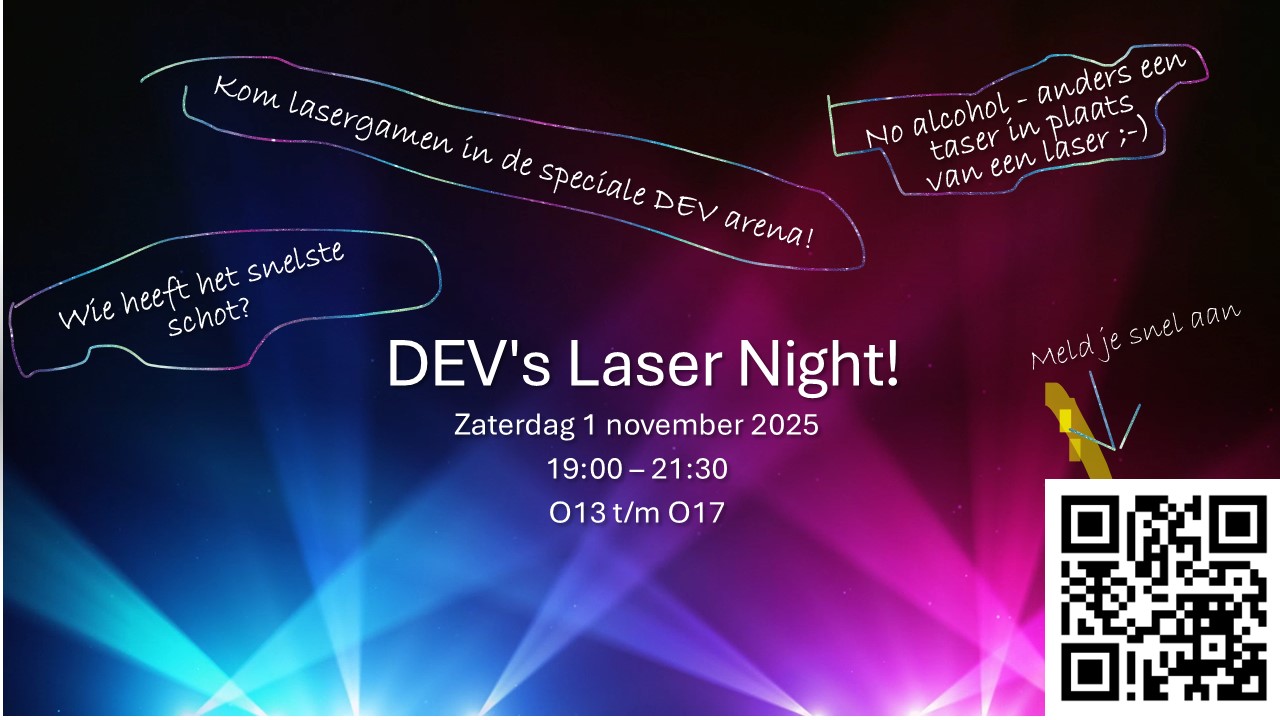 LaserNight bij DEV