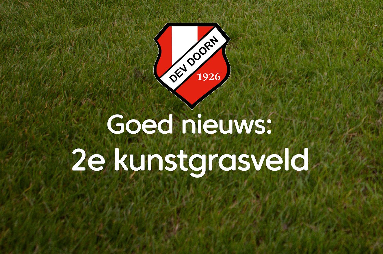 Het 2e kunstgrasveld voor DEV komt steeds dichterbij