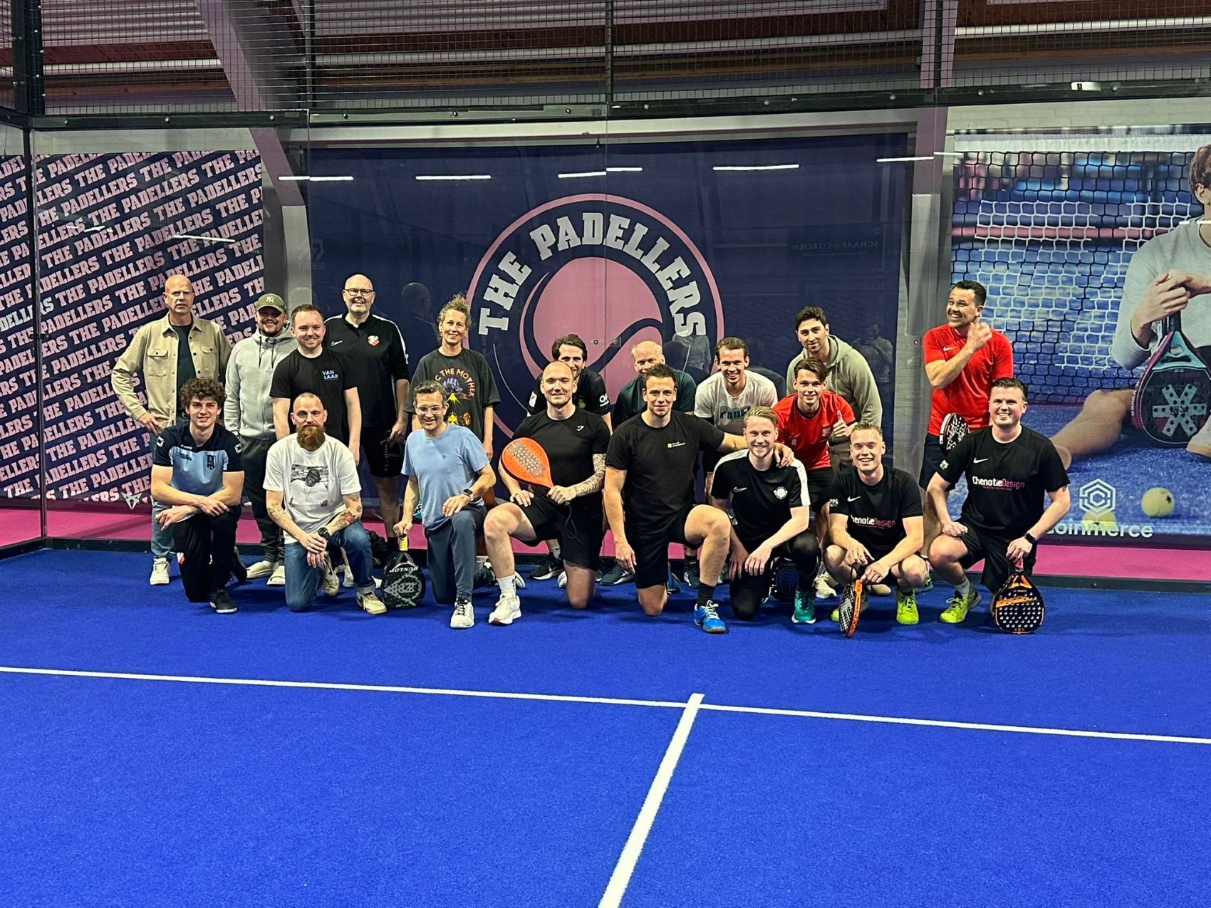 Business club Padeltoernooi groot succes