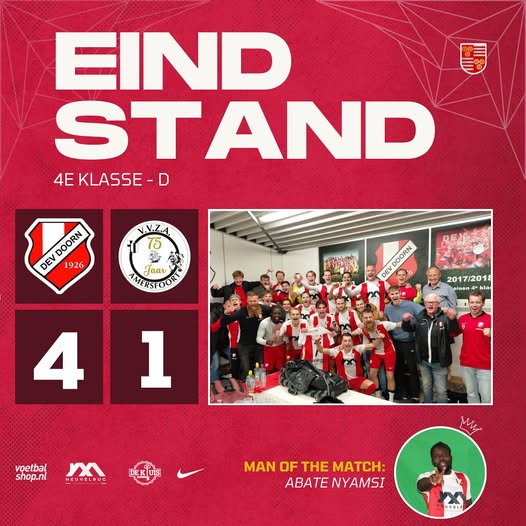 Sterke tweede helft DEV Doorn 1